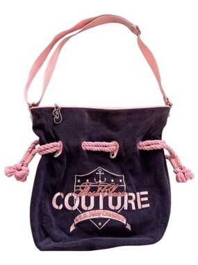 Vintage navy velour Juicy Couture "First Class Couture